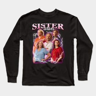 VINTAGE BOOTLEG SISTER WIVES RETRO Long Sleeve T-Shirt